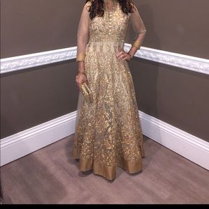 Gold Indian Gown/Dress